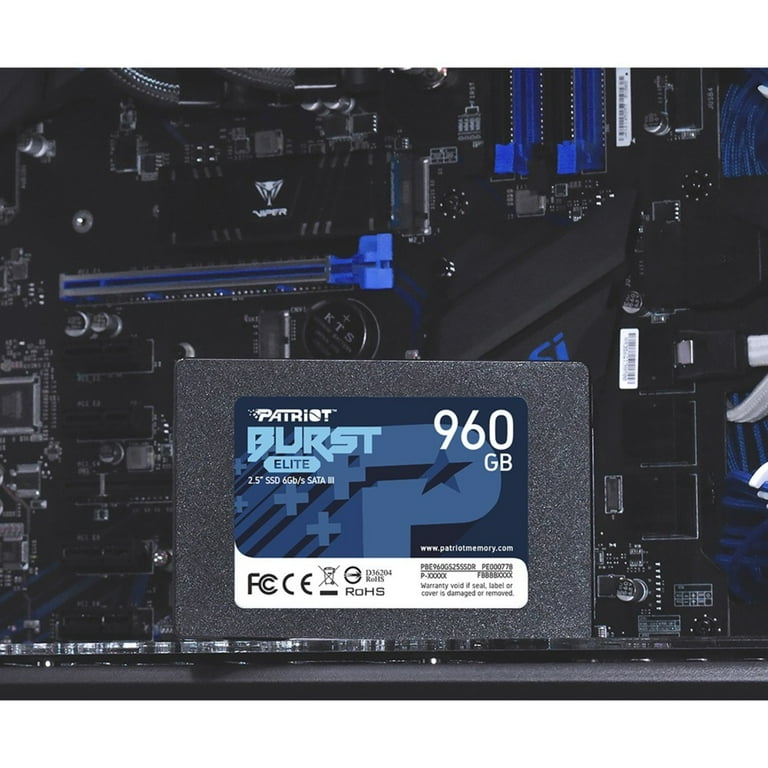 Patriot Burst Elite 960GB SSD - SATA 3 2.5