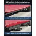 thumbnail image 3 of Running Boards Compatible with 2009-2023Do-dgeRam 1500 Crew Cab(2019-2023 Classic Only),2010-2024 Ram 2500/3500 Side StepNe-rfBars Side Bars, 3 of 8