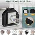 thumbnail image 4 of 9PCS Vacuum Replacement Parts for RV2310AE Matrix Robot Vacuum Cleaner Main Side Brush HEPA Filters Sponge Filter, 4 of 5