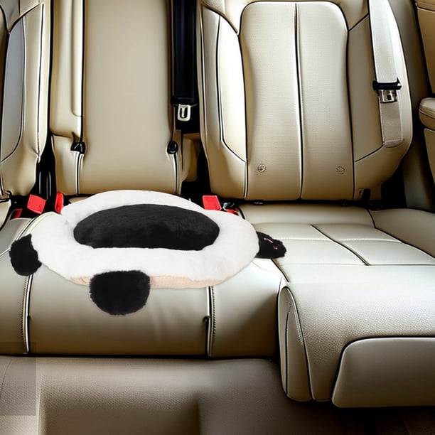 AURARMLET Cojín De Asiento Para Auto Panda Adorable Cojín Para Acolchado Universal Cómodo Y Duradero