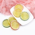 thumbnail image 5 of 20pcs Simulation Fruit Lemon Slices，Fake Artificial Plastic Fruit Model Decor，Photography Props, 5 of 5