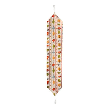 

TANGNADE Home Textiles Runner Washable Time Dinner Perfect Beautiful Table Cloth Christmas Design Table Party Pretty For Family For Christmas Kitchen，Dining & Bar Table Cloth I