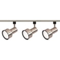 thumbnail image 1 of Nuvo Éclairage TK340 3-Light R30/PAR30 Longneck Step Cylinder Track Light Kit, Nickel Brossé, 1 of 1