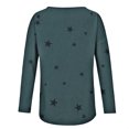 thumbnail image 5 of Outfmvch Womens Boho Peasant Tops Tunic Top Flowy Womens Blouses Boho Floral Tops Vintage Floral Fall Fashion Travel T-shirt Baggy Boho Peasant Blouse Cotton Gauze Tops Round Neck Lightweight Green L, 5 of 5