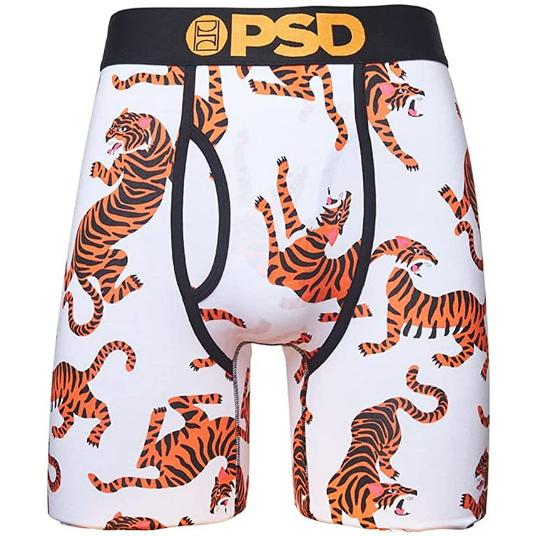 PSD Tiger Paint Mens Boxer Briefs - MULTI