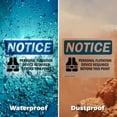 thumbnail image 5 of (2 Pack) Personal Flotation Device Required Sign, 5 of 7