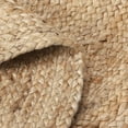thumbnail image 6 of · REDEARTH · Round Area Rug - 3 Feet Braided Natural Jute Rug- Artisan Made Reversible Boho Jute Rugs for Bedroom - Kitchen - Living Room - Farmhouse - Home Decor - Handmade Rustic Vintage Decor, 6 of 6