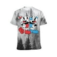 thumbnail image 6 of Cuphead T-Shirts for Men Women, Anime Short Shirts, Unisex Short Sleeve Tops, Crew Neck Tee Shirts, S-4XL, 6 of 8