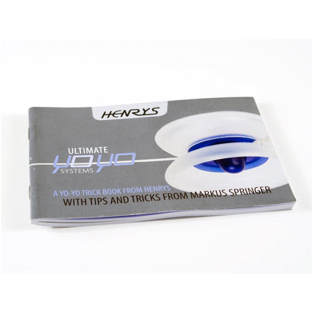 Henrys Ultimate YoYo Trick Book Teaches over 28 Tricks! For