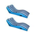 thumbnail image 1 of Aqua Key West Ultra Cushioned Comfort Lounge Pool Float w/ Pillow (2 Pack), 1 of 2