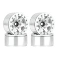 thumbnail image 1 of Silver-Edged 1.55 Inch Metal Wheel Tire Climbing Car AX90069 for JIMNY CC01, 1 of 5