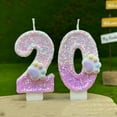 thumbnail image 4 of Sunshinehomely Dog Paw Birthday Candles, Birthday Candles Numbers, 0-9 Number Candles for Birthday Cakes, Birthday Cake Topper Candle, Dog Paw Themed Birthday Party Decorations, 4 of 7
