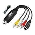 thumbnail image 3 of Miulika AV vers USB 2.0 Carte Vidéo Appareil Vidéo USB Carte Vidéo Mâle, 3 of 7