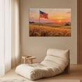 thumbnail image 7 of American Flag Canvas Wall Art - 4th of July Patriotic Canvas Print, Vintage Landscape Artwork Rustic Oil Paintings for Living Room Bedroom Study Home Office Decor, Gifts for man, 7 of 7