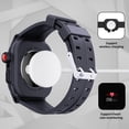 thumbnail image 5 of Casetego for Waterproof Apple Watch Case,IP68 Waterproof Case with Band and Screen Protector for Apple Watch Series 8 7 6 5 4 3 2 SE SE2,Full Body Rugged Case for iWatch,41mm, 5 of 9