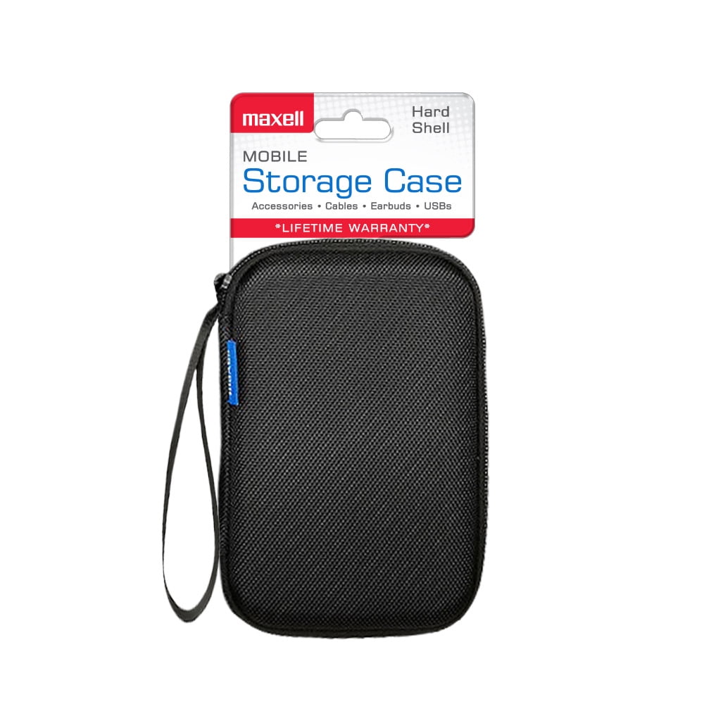 Maxell Hardshell Electronics Storage Case - Small
