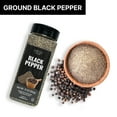 thumbnail image 2 of Black Pepper – 12 oz Ground Pepper – Freshly Ground Black Pepper Bulk for Home and Commercial Cooking - Course Grind Black Pepper in Practical Container – Pure Ground, 2 of 7