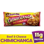Jose Ole Beef & Cheese Chimichanga, Frozen Mexican Food, 5 oz