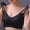 #5Black, variant on ByworldtasicNo Boundaries Womens Seamless Wireless Bra Wide Shoulder Strap V Neck Padded Support Bra Closure Daily Breathable Bra