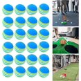 thumbnail image 4 of Pelotas de Golf de 12 Uds., pelota de esponja de espuma para práctica en interiores, pelota de ayuda para entrenamiento en interiores y exteriores con vuelo restringido elástico suave, azul, 4 of 5