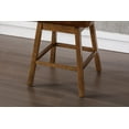 thumbnail image 6 of COOLMORE PU Leather Bar Stools - Brown Set of 2, 6 of 19