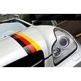 thumbnail image 6 of Xotic Tech 1x 59" Germany Flag Stripe Car Hood Body Sticker For Audi BMW Mercedes MINI Porsche Exterior Cosmetic, Hood, Roof, Bumpers, 6 of 7