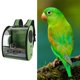 thumbnail image 5 of Mochila para pájaros con soporte para pájaros y comedero retráctil para loros. Verde, 5 of 8