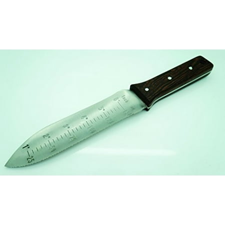 M.E.R.A. Japanese Hori Hori Garden Landscaping and Soil Digging Knife with Fitted Leather Sheath and Stainless Steel (Best Hori Hori Garden Knife)