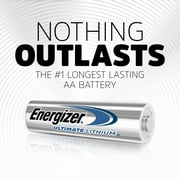 Energizer Ultimate Lithium AA Batteries (12 Pack), Double A Batteries