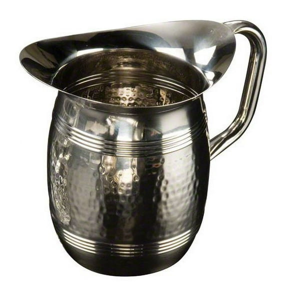 American Metalcraft (HMWP97) 100 oz Stainless Steel Hammered Water Pitchers