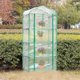 thumbnail image 5 of Cubierta de repuesto para invernadero con cremallera enrollable de 4 niveles, cubierta transparente grande de invernadero de Pvc para jardinería Pl, 5 of 5