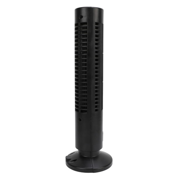 Ventilador de Parado Sin Cuchillas, Ventilador de Torre Potente Negro Portátil para Dormitorio