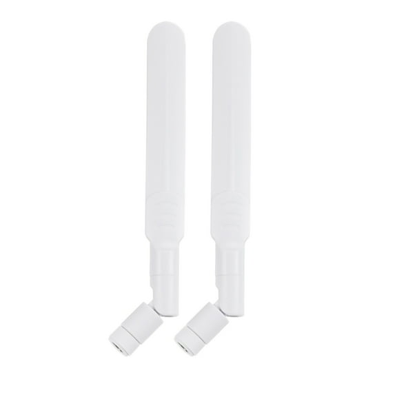 2pcs Dual Band WiFi 2.4GHz 5.8GHz 8dBi RP-SMA White Antenna for IP Camera Router TAPDRA Spare Part