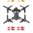 thumbnail image 5 of Tholdsy Hélice de Dron portátil, hélices tipo prensa de cuadricóptero con pegatinas decorativas, repuesto ligero de avión para Accesorios para aéreos Plata, 5 of 5