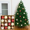 thumbnail image 6 of Christmas Ball Ornaments 16 Pcs - 2 inch Large Shatterproof Christmas Balls, Multi-Styles Decorations Indoor, Novel Holiday Party Hanging Ornaments for Xmas Tree, Wreath, Vines, Multicolor, 6 of 7