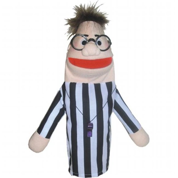 referee puppet- Caucasian - 18 inch
