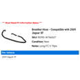 thumbnail image 2 of Breather Hose - Compatible with 2009 Jaguar XF, 2 of 2