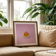 thumbnail image 3 of Orange  Gelatin Dessert - Digital Art Dessert Minimalist Pop Art Pastel Fruit Kitchen Decor Modern Art Unframed Wall Art Print 40 x 40 inches, 3 of 9