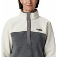 thumbnail image 4 of Columbia Womens Benton Springs Half Snap Pullover City Grey Heather/Chalk X-Large Petite, 4 of 9
