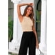 thumbnail image 5 of Conjunto de Ropa Casual para Mujer PRETTYGARDEN Top Corto y Pantalones XL, 5 of 8