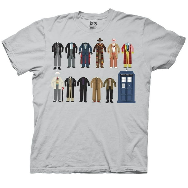 akse industrialisere jordnødder Doctor Who T-Shirt - Doctor Outfits - Walmart.com