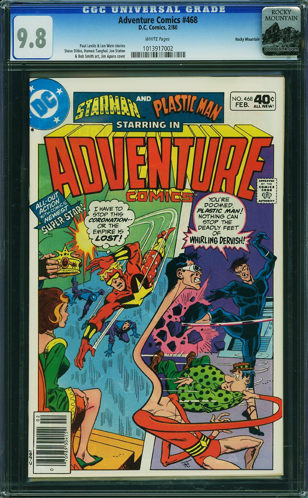 Cover of Adventure Comics #468