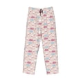 thumbnail image 2 of Vsdgher Poodle In Ballet Skirts Dancing Print Mens Pajama Pants Sleep & Lounge Pants, PJ Bottoms With elastic waistb and Pockets, 2 of 5