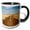 Black/White, variant on 3drose, Usa, South Dakota, Murdo, Prairie Landscape, Interstate Highway I-91, 11oz Magic Transforming Mug