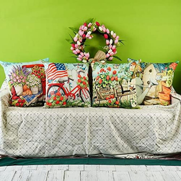 Farmhouse outdoor pillow hot sale