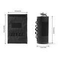 thumbnail image 4 of Cubierta de botella de aire Greeniant funda protectora de combustible para exteriores tela Oxford Negro, 4 of 6