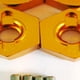 thumbnail image 5 of Vogacara RCGOFFLOW rueda de montaje hexagonal pieza de coche RC adaptador fuerte para 1/10 AXIAL SCX10 Crawler RC pieza de actualización Kits de construcción modelo Dorado, 5 of 6