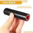 thumbnail image 6 of Unique Bargains 1 Set 10mm 0.39" ID Universal Car Silicone Coolant Cap Intake Vacuum Hose End Plug Silicone Black Red, 6 of 6
