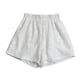 thumbnail image 1 of Pantalones cortos de mujer con lentejuelas, cintura alta y pierna ancha - Ropa de fiesta informal y elegante con cintura elástica, tallas S-XL, 1 of 3