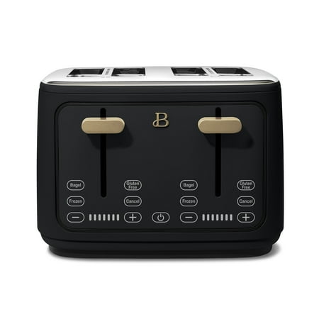 Beautiful 4 Slice Toaster  Black Sesame by Drew Barrymore